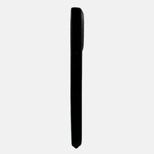 Load image into Gallery viewer, iPhone 15 serijos juodas odinis dėklas
