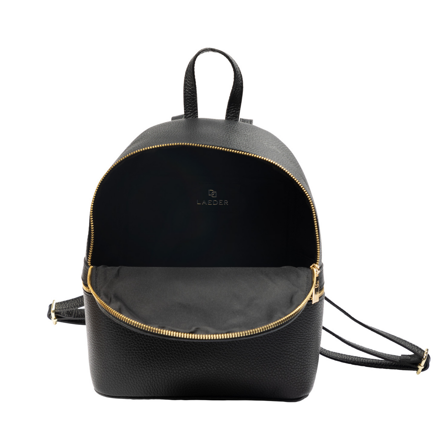 Medium backpack with zippers