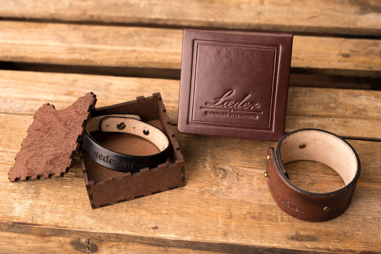 Leather bracelets