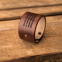 Load image into Gallery viewer, Leather bracelet Grand | Brown color
