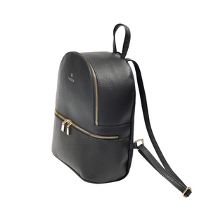 Medium backpack with zippers